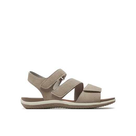 Sandały Geox D Sandal Vega D35R6A 000EK C5004 Beżowy ze sklepu eobuwie.pl w kategorii Sandały damskie - zdjęcie 182037582