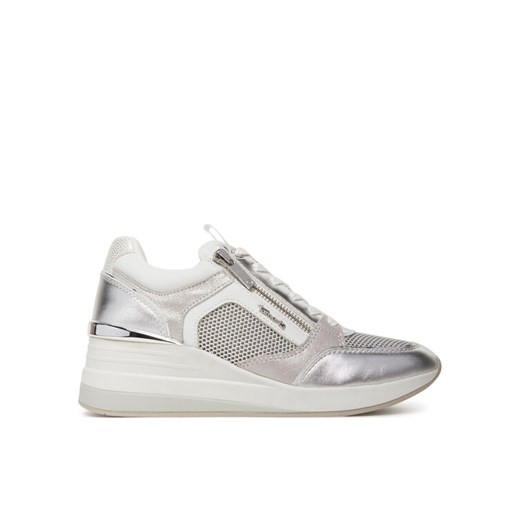 Sneakersy Tamaris 1-23703-41 Srebrny ze sklepu eobuwie.pl w kategorii Buty sportowe damskie - zdjęcie 182037590