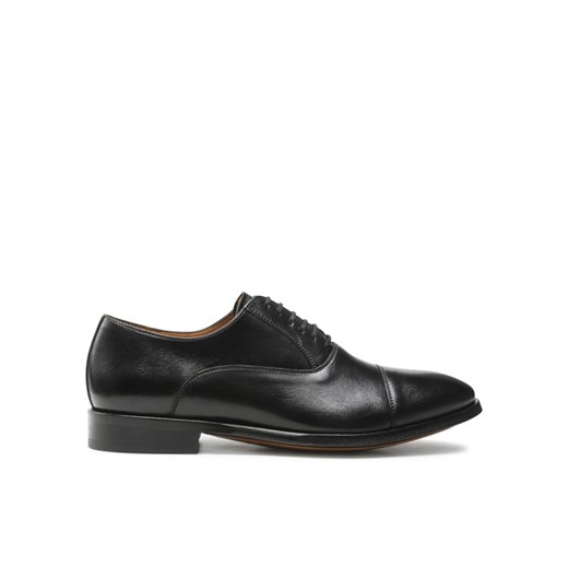 Półbuty Lord Premium Oxford 5500 Czarny ze sklepu eobuwie.pl w kategorii Buty eleganckie męskie - zdjęcie 182037603