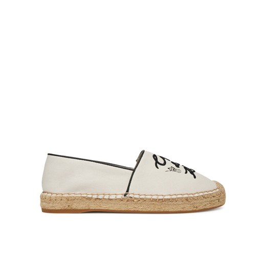 Espadryle KARL LAGERFELD KL81125 Biały ze sklepu eobuwie.pl w kategorii Espadryle damskie - zdjęcie 182037723
