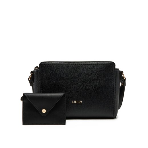 Torebka Liu Jo S Crossbody AA5161 E0058 Czarny ze sklepu eobuwie.pl w kategorii Listonoszki - zdjęcie 182037794