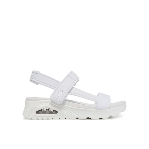 Sandały Skechers Uno-Summer Stand2 119813/WHT Biały ze sklepu eobuwie.pl w kategorii Sandały damskie - zdjęcie 182037800