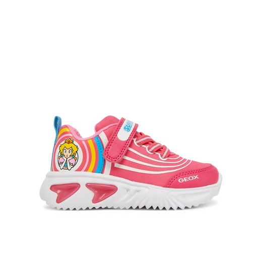 Sneakersy Geox J Assister J55E9C 02ABC C8002 M Różowy ze sklepu eobuwie.pl w kategorii Buty sportowe dziecięce - zdjęcie 182037854