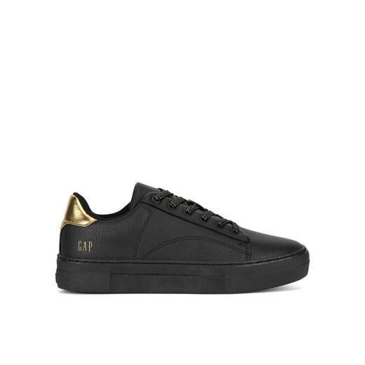 Sneakersy Gap PORTLAND CUP LOW W GP505010AW-BKGO Czarny ze sklepu eobuwie.pl w kategorii Buty sportowe damskie - zdjęcie 182037980