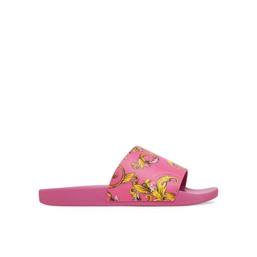 Klapki Versace Jeans Couture 78VA3SQ3 Różowy ze sklepu eobuwie.pl w kategorii Klapki damskie - zdjęcie 182038011