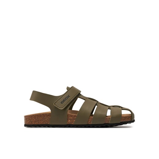 Sandały Geox J Ghita Boy J458LA 000BC C3009 D Khaki ze sklepu eobuwie.pl w kategorii Sandały dziecięce - zdjęcie 182038012