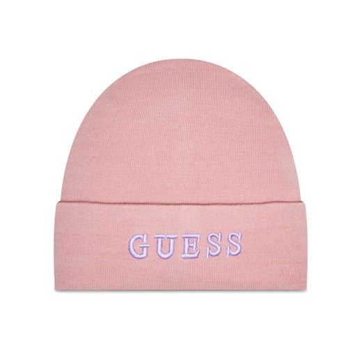 Czapka Guess AW9251 WOL01 Różowy ze sklepu eobuwie.pl w kategorii Czapki zimowe damskie - zdjęcie 182038032