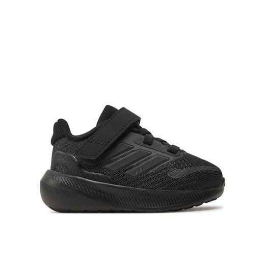 Sneakersy adidas Runfalcon 5 IE8596 Czarny ze sklepu eobuwie.pl w kategorii Buty sportowe dziecięce - zdjęcie 182038243