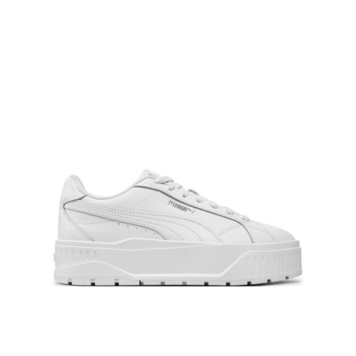 Sneakersy Puma Karmen II Jr 398878 01 Biały ze sklepu eobuwie.pl w kategorii Buty sportowe dziecięce - zdjęcie 182038323