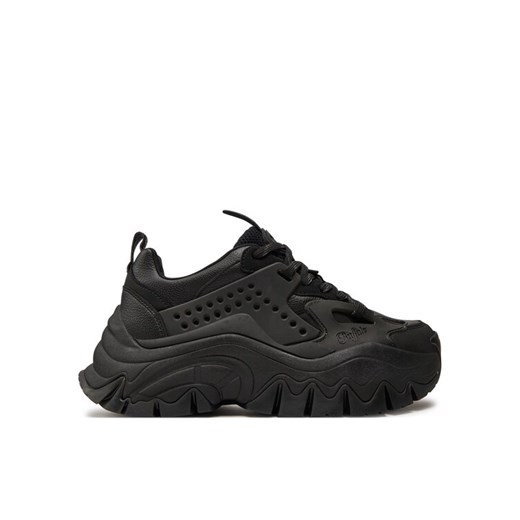 Sneakersy Buffalo Trail One BN16307401 Czarny ze sklepu eobuwie.pl w kategorii Buty sportowe damskie - zdjęcie 182038330