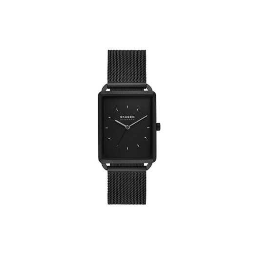 Zegarek Skagen Hagen SKW6928 Czarny ze sklepu eobuwie.pl w kategorii Zegarki - zdjęcie 182038374