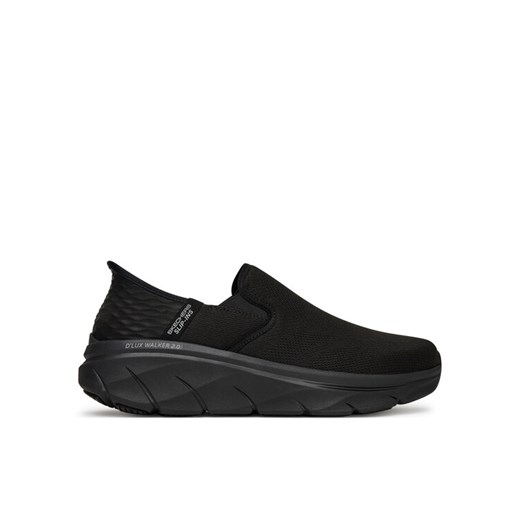 Sneakersy Skechers D'Lux Walker 2.0-Reeler 232463/BBK Czarny ze sklepu eobuwie.pl w kategorii Buty sportowe męskie - zdjęcie 182038392