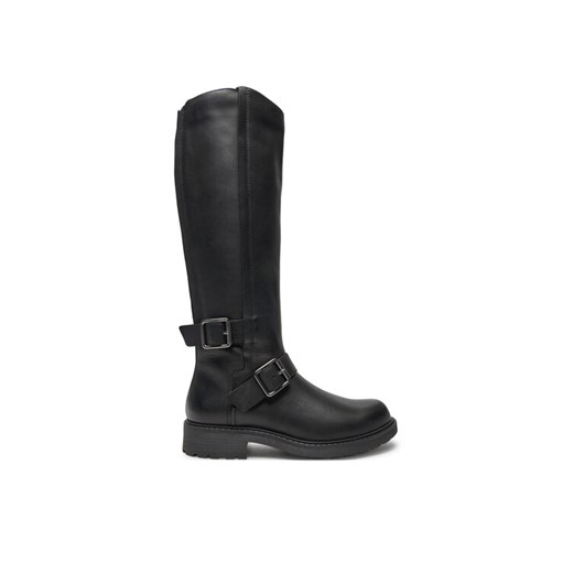 Kozaki Clarks Orinoco 2 Tall 26179096 Czarny ze sklepu eobuwie.pl w kategorii Kozaki damskie - zdjęcie 182038453