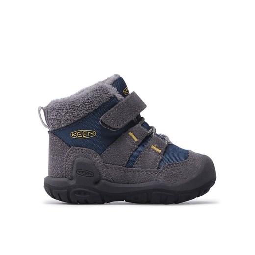 Trekkingi Keen Knotch Chukka 1026817 Niebieski ze sklepu eobuwie.pl w kategorii Buty zimowe dziecięce - zdjęcie 182038610