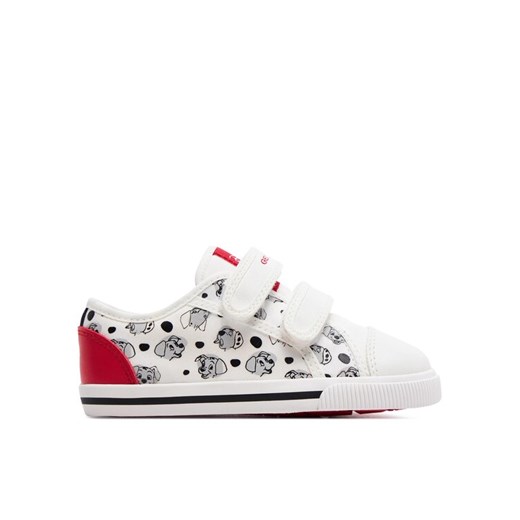 Sneakersy Geox B Kilwi Girl B45D5C 0AN54 C0050 S Biały ze sklepu eobuwie.pl w kategorii Trampki dziecięce - zdjęcie 182038623