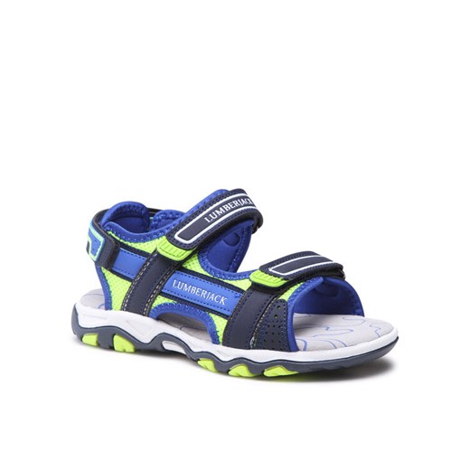 Sandały Lumberjack SB07606-027 S Niebieski ze sklepu eobuwie.pl w kategorii Sandały dziecięce - zdjęcie 182038633
