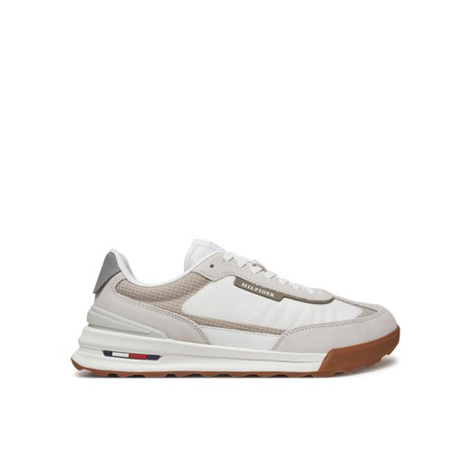 Sneakersy Tommy Hilfiger Retro Runner FM0FM05328 Biały ze sklepu eobuwie.pl w kategorii Buty sportowe męskie - zdjęcie 182038684