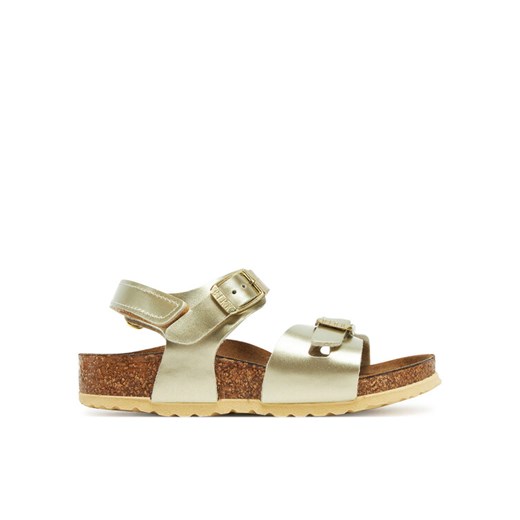 Sandały Birkenstock Rio As Kids 1029540 S Złoty ze sklepu eobuwie.pl w kategorii Sandały dziecięce - zdjęcie 182038763