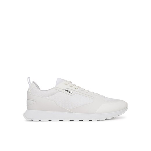 Sneakersy HUGO Icelin 50536205 Biały ze sklepu eobuwie.pl w kategorii Buty sportowe męskie - zdjęcie 182038792