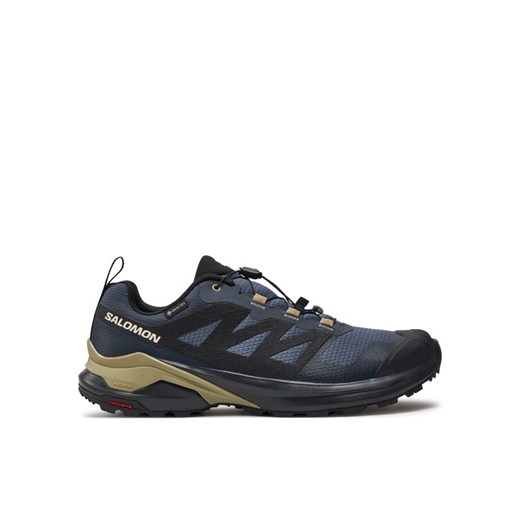 Buty do biegania Salomon X-Adventure Gore-Tex L47526000 Granatowy ze sklepu eobuwie.pl w kategorii Buty sportowe męskie - zdjęcie 182038954