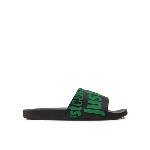 Klapki Just Cavalli 76QA3SZ1 Czarny ze sklepu eobuwie.pl w kategorii Klapki męskie - zdjęcie 182039040