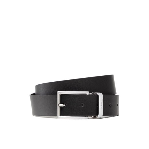 Pasek Męski Guess Not Coordinated Belts BM7544 LEA35 Czarny ze sklepu eobuwie.pl w kategorii Paski męskie - zdjęcie 182039073
