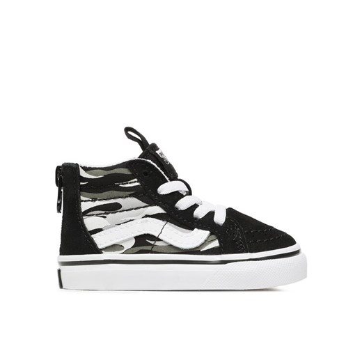 Tenisówki Vans Td Sk8-Hi Zip VN0A4BV1Y301 Czarny ze sklepu eobuwie.pl w kategorii Trampki dziecięce - zdjęcie 182039260
