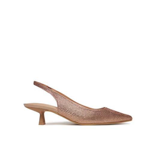 Sandały ONLY Shoes Onlcoco 15340946 Złoty ze sklepu eobuwie.pl w kategorii Czółenka - zdjęcie 182039262