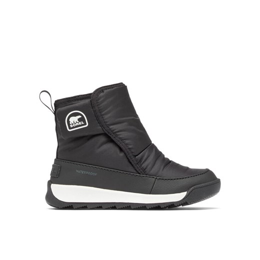 Śniegowce Sorel Whitney™II Plus Bootie Wp 2101341010 Czarny ze sklepu eobuwie.pl w kategorii Buty zimowe dziecięce - zdjęcie 182039392