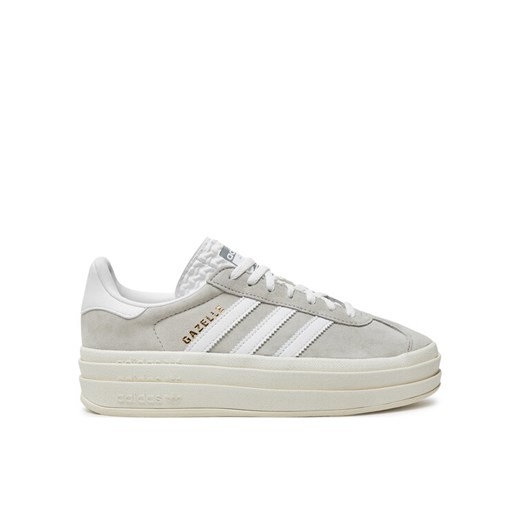 Sneakersy adidas Gazelle Bold HQ6893 Szary ze sklepu eobuwie.pl w kategorii Buty sportowe damskie - zdjęcie 182039400