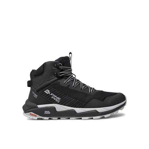 Trekkingi ALPINE PRO Ponte UBTD399990 Czarny ze sklepu eobuwie.pl w kategorii Buty trekkingowe męskie - zdjęcie 182039544
