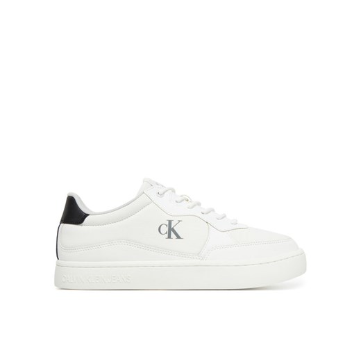 Sneakersy Calvin Klein Jeans Classic Cupsole Tech Ripstop YM0YM01202 Biały ze sklepu eobuwie.pl w kategorii Buty sportowe męskie - zdjęcie 182039564