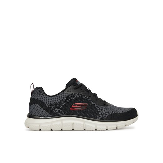 Sneakersy Skechers Track-Glendor 232699/BKRD Czarny ze sklepu eobuwie.pl w kategorii Buty sportowe męskie - zdjęcie 182039664