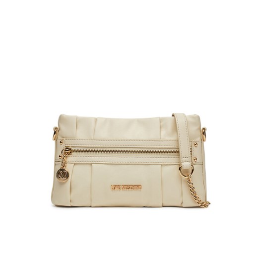 Torebka LOVE MOSCHINO JC4215PP0MKB0110 Beżowy ze sklepu eobuwie.pl w kategorii Kopertówki - zdjęcie 182039761
