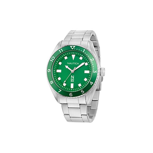 Zegarek Nautica Finn World NAPFWF408 Srebrny ze sklepu eobuwie.pl w kategorii Zegarki - zdjęcie 182039762