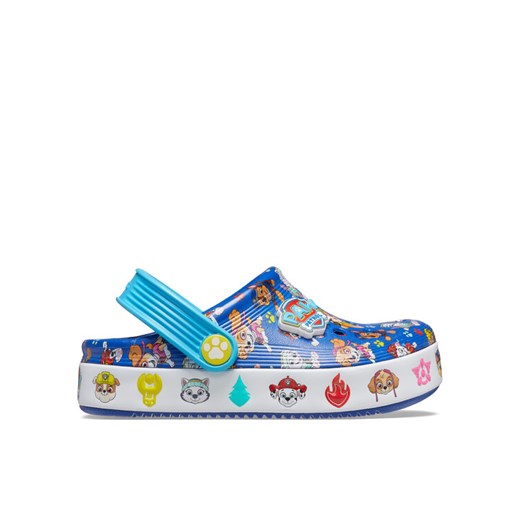 Klapki Crocs Paw Patrol Off Court Clg T 208853 Niebieski ze sklepu eobuwie.pl w kategorii Klapki dziecięce - zdjęcie 182039810
