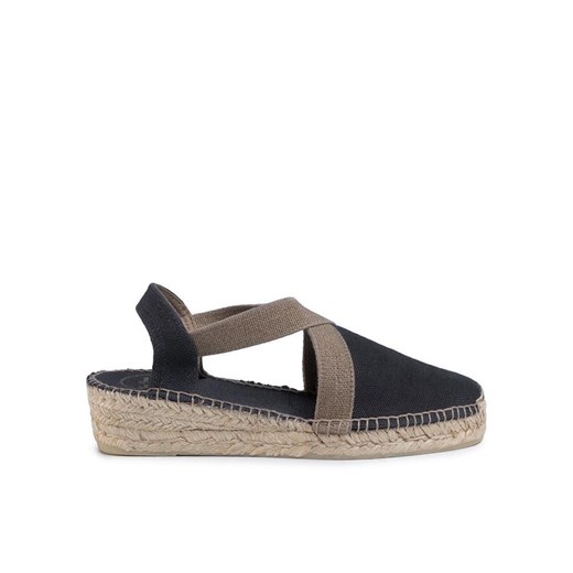 Espadryle Toni Pons Verdi-V Czarny ze sklepu eobuwie.pl w kategorii Espadryle damskie - zdjęcie 182039850
