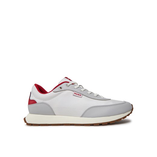 Sneakersy HUGO Icelin 50542721 Biały ze sklepu eobuwie.pl w kategorii Buty sportowe męskie - zdjęcie 182039851