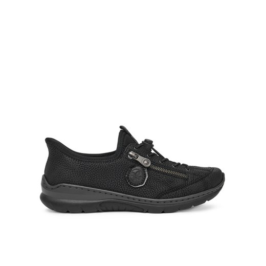 Sneakersy Rieker L32F1-00 Czarny ze sklepu eobuwie.pl w kategorii Buty sportowe damskie - zdjęcie 182039892
