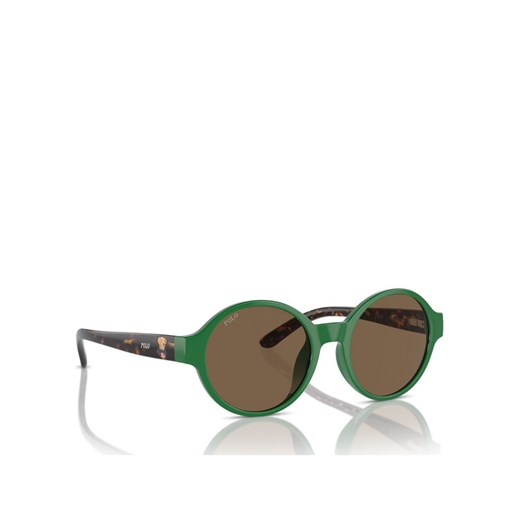 Okulary przeciwsłoneczne dziecięce Polo Ralph Lauren 0PP9508U 619273 Zielony ze sklepu eobuwie.pl w kategorii Okulary przeciwsłoneczne męskie - zdjęcie 182039970