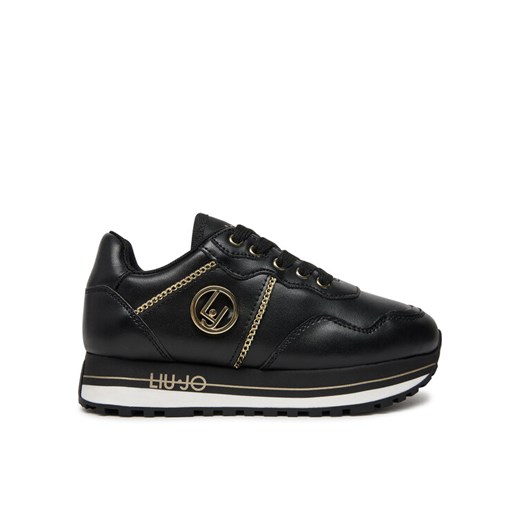 Sneakersy Liu Jo Maxi Wonder 810 4F4307 EX014 S Czarny ze sklepu eobuwie.pl w kategorii Buty sportowe dziecięce - zdjęcie 182040032