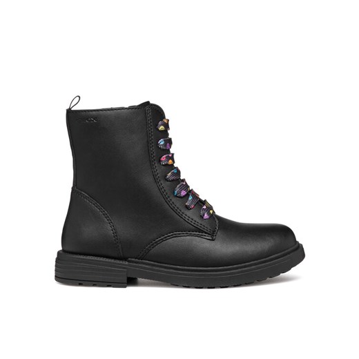 Kozaki Geox Jr Eclair J049QD 0003W C9240 S Czarny ze sklepu eobuwie.pl w kategorii Buty zimowe dziecięce - zdjęcie 182040050