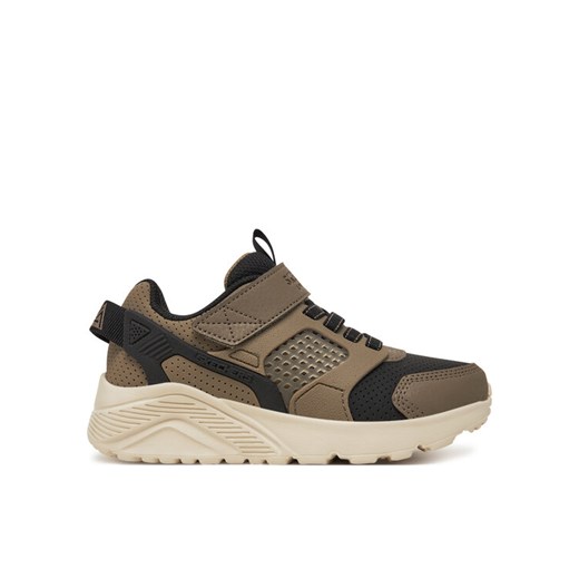 Sneakersy Skechers Uno Lite-Gridstill 405715L/BRBK Brązowy ze sklepu eobuwie.pl w kategorii Buty sportowe dziecięce - zdjęcie 182040071