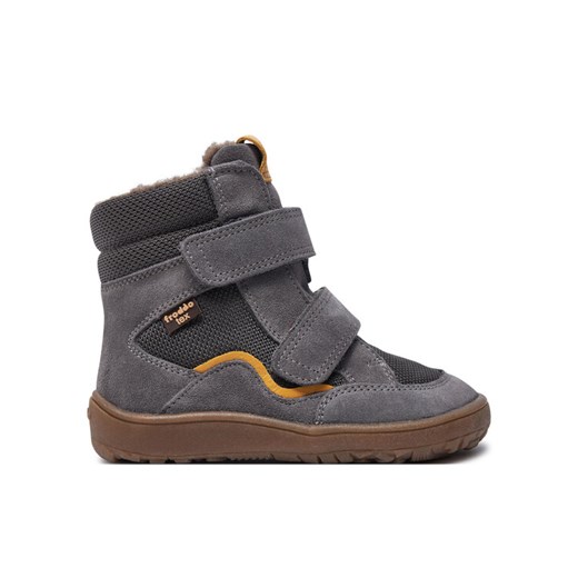 Kozaki Froddo Barefoot Tex Winter G3160233-3 M Szary ze sklepu eobuwie.pl w kategorii Buty zimowe dziecięce - zdjęcie 182040142