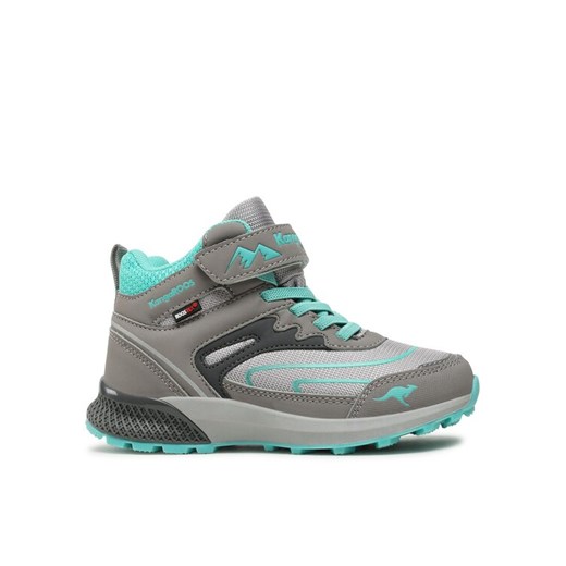 Trekkingi KangaRoos K-Hk Teak Mid Ev Rtx 18943 000 2184 Szary ze sklepu eobuwie.pl w kategorii Buty trekkingowe dziecięce - zdjęcie 182040160