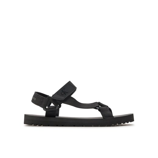 Sandały Calvin Klein Jeans Sandal Velcro Rp In Btw YM0YM00944 Czarny ze sklepu eobuwie.pl w kategorii Sandały męskie - zdjęcie 182040170