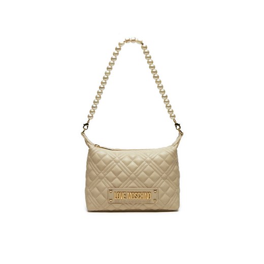 Torebka LOVE MOSCHINO JC4304PP0LLA0110 Beżowy ze sklepu eobuwie.pl w kategorii Torebki damskie - zdjęcie 182040193