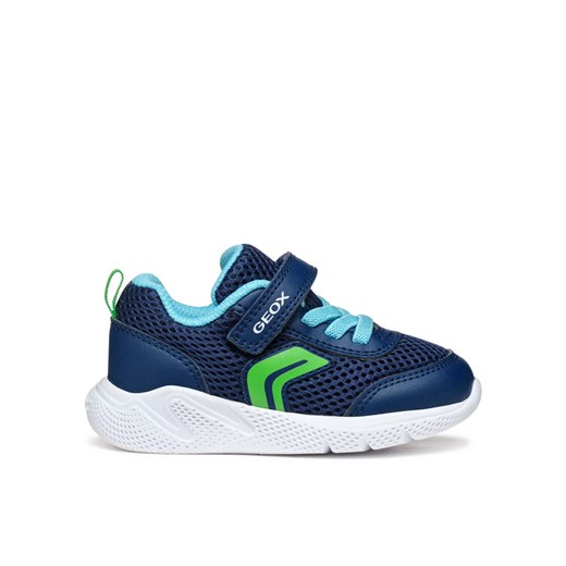 Sneakersy Geox B Sprintye B454UC 01454 CF43U Granatowy ze sklepu eobuwie.pl w kategorii Buty sportowe dziecięce - zdjęcie 182040221