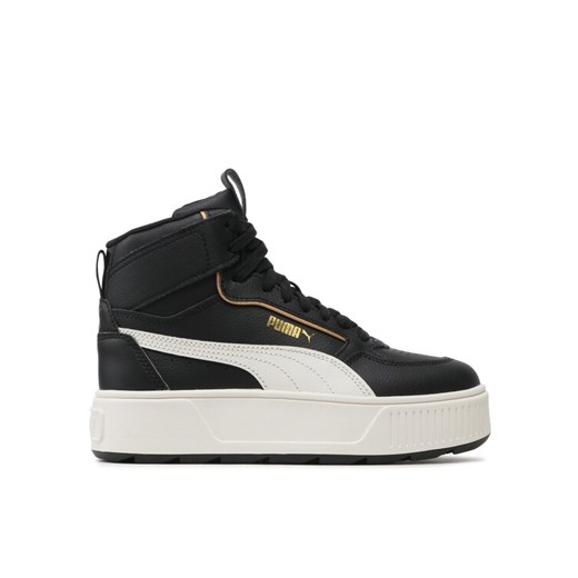 Sneakersy Puma Karmen Rebelle Mid 387213 10 Czarny ze sklepu eobuwie.pl w kategorii Trampki damskie - zdjęcie 182040232