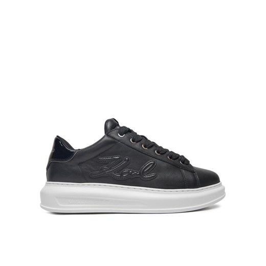 Sneakersy KARL LAGERFELD Kapri KL52511K Czarny ze sklepu eobuwie.pl w kategorii Buty sportowe męskie - zdjęcie 182040333